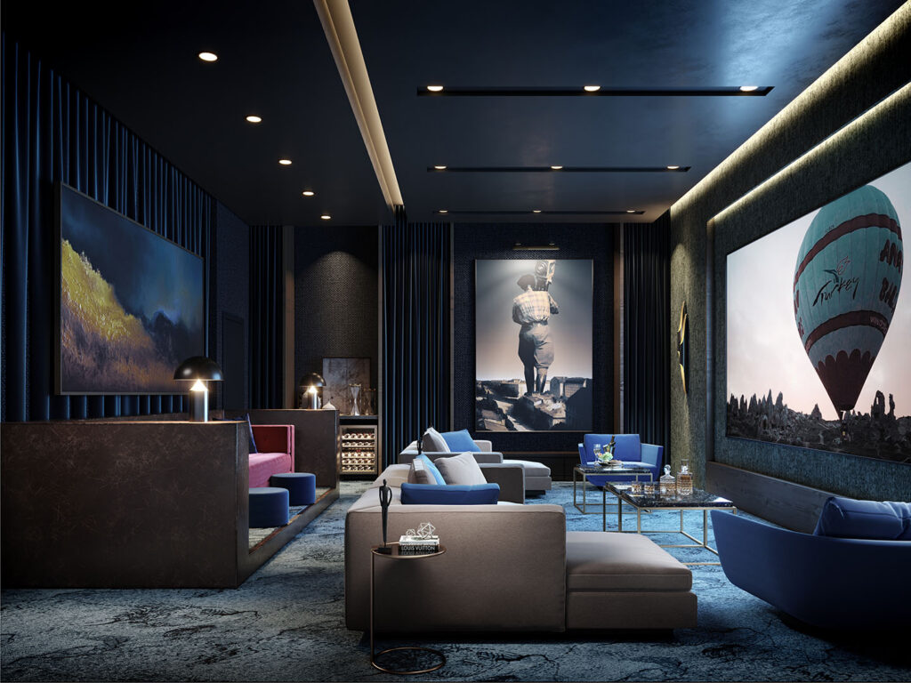 200 Central-Isometric -Amenities - Theater-R00HR