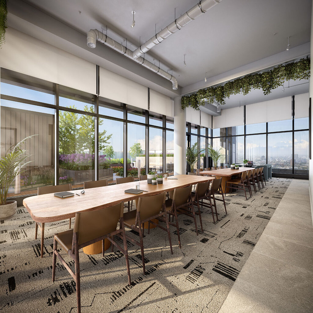 225 N Elizabeth-28th Floor Co-Working Lounge Area-R03A