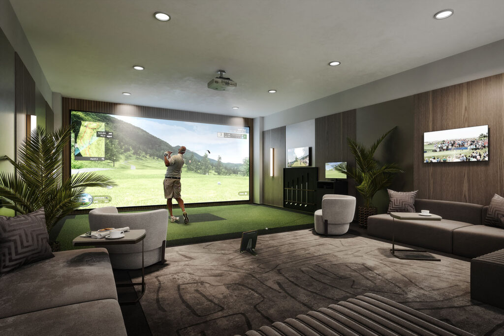 64 - South Lobby - Golf Simulator - R01B