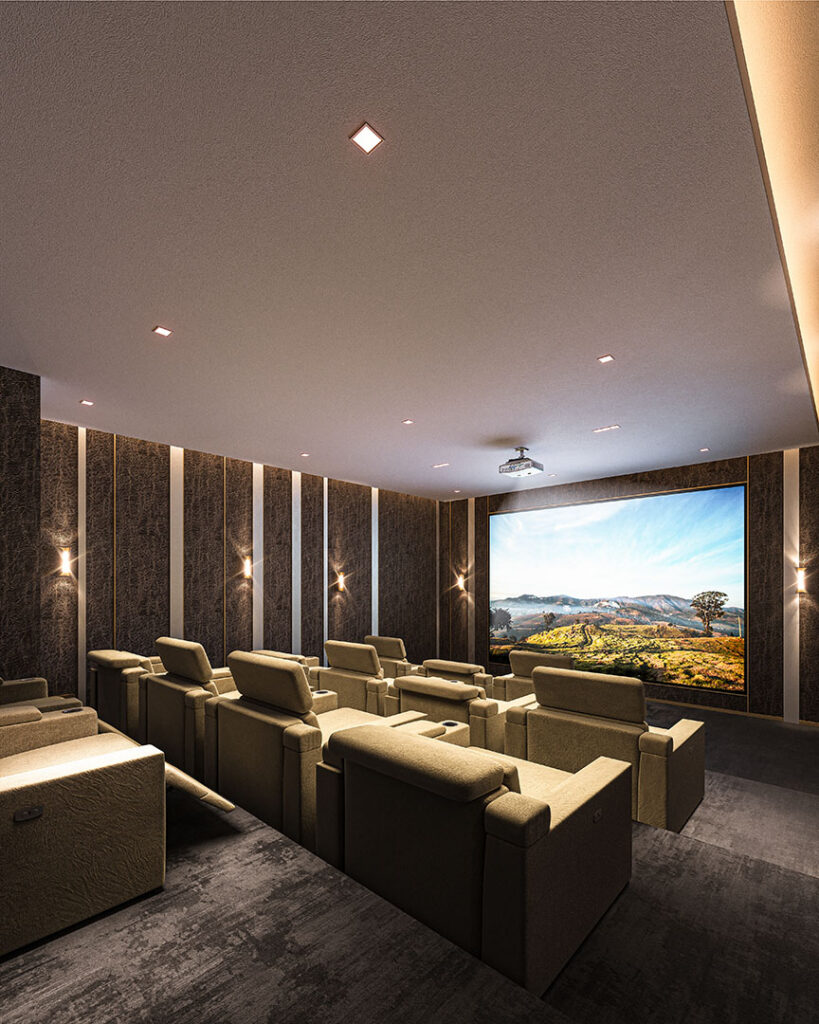 Pinnacle at MacDonald-South Lobby - Media Room-R01B