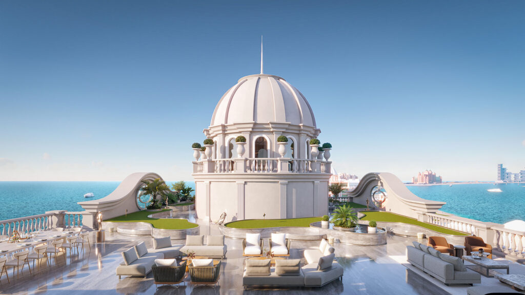 Raffles The Palm Dubai-Render C - Golf Area-R01B