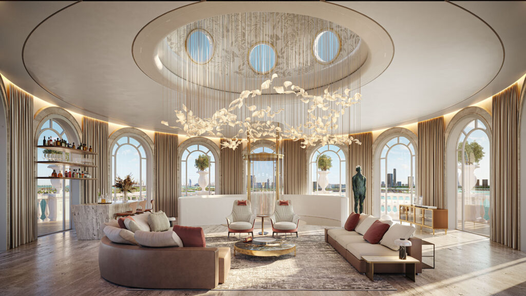 Raffles The Palm Dubai-Render J - Cigar Lounge-R02