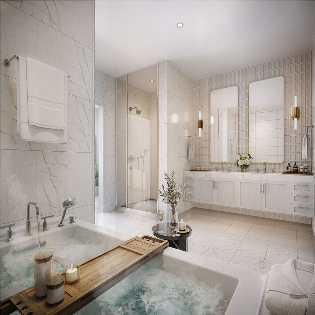Ritz Carlton Residences Tamp-Unit 1-Master Bathroom-R03B