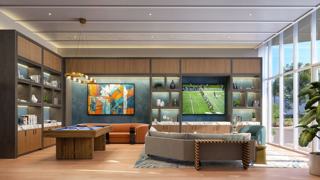 Ritz Carlton Residences Tampa-1st Floor - Media Room-R04A