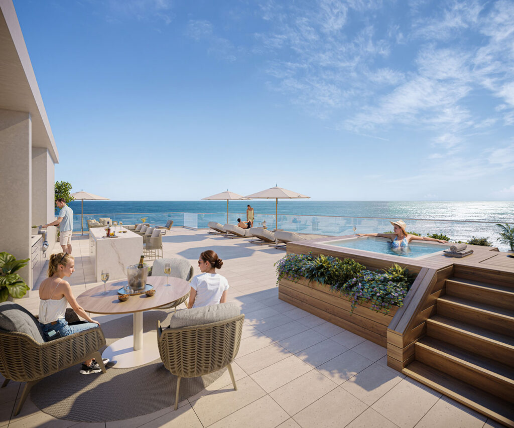 Summer Kitchen Terrace from Penthouse-R01A