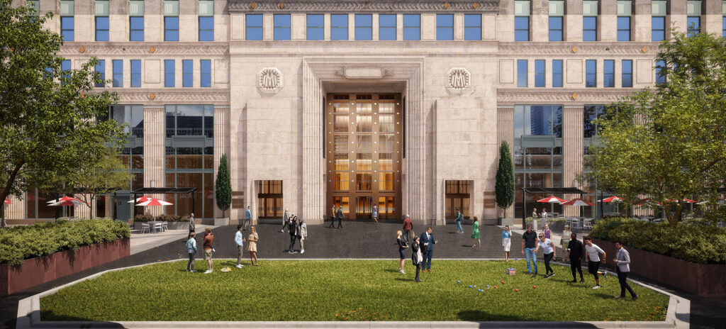 The Mart-Front Yard - Entry Plaza C-R04