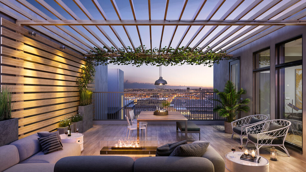 West Pine-Roof Top View-R01